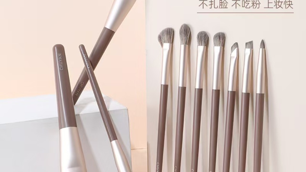 BrushCraft makeup brush set