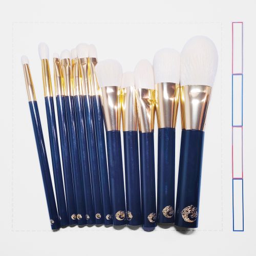 TF 12pcs Synthetic Hair Makeup Brush Set (TF12支纤维毛化妆刷套装)