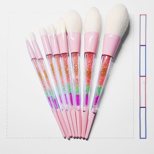 Guanzuan 8pcs Makeup Brush Set (灌钻8支化妆刷套装)