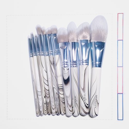 Meihou Marble 11pcs Makeup Brush Set (魅后大理石11支化妆刷套装)