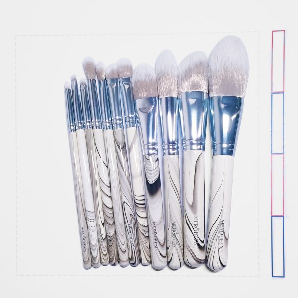 Meihou Marble 11pcs Makeup Brush Set (魅后大理石11支化妆刷套装)