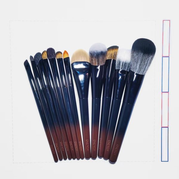 Xuanhe 12pcs Makeup Brush Set (玄鹤12支化妆刷套装)