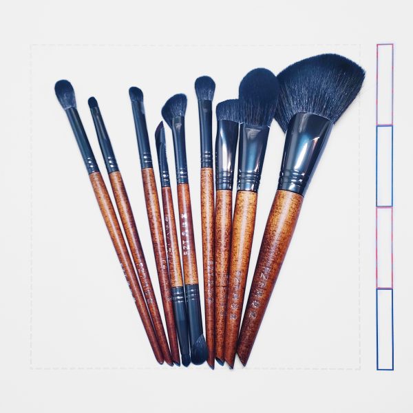 Feng 9pcs Makeup Brush Set (凤9支化妆刷套装)