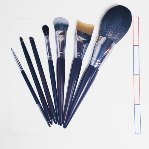 Ebony 7pcs Makeup Brush Set (乌木7支化妆刷套装)